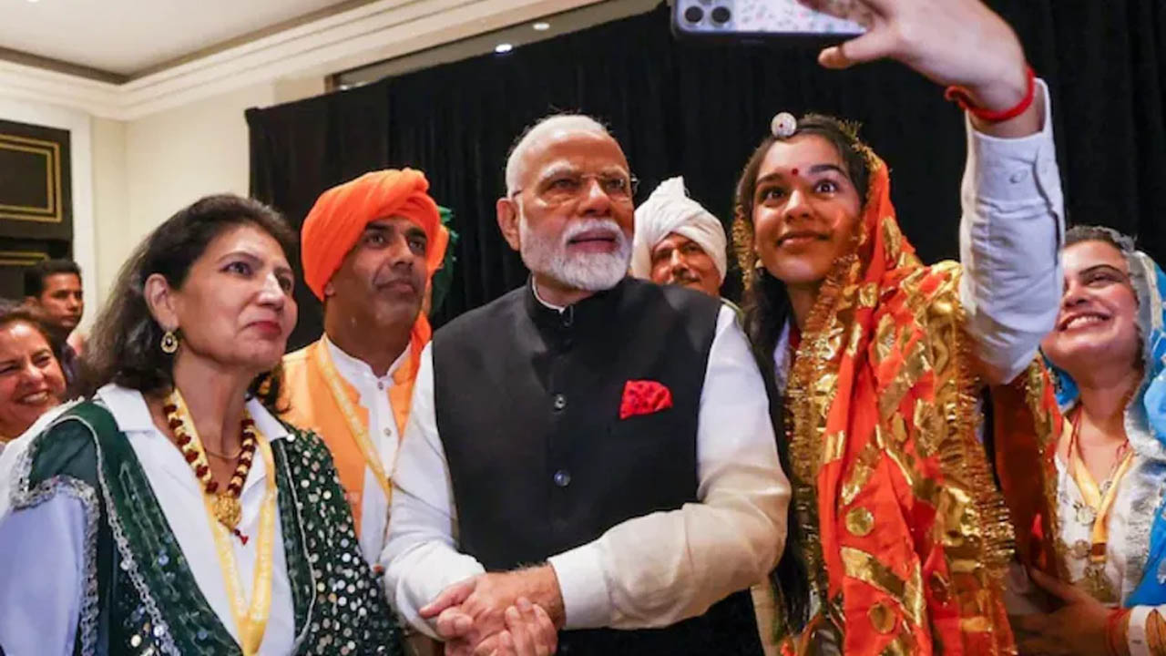 PM Modi US Visit : యూఎస్‌లో ప్రధానికి ఘన స్వాగతం.. కాసేపట్లో ‘మోడీ అండ్ అమెరికా’