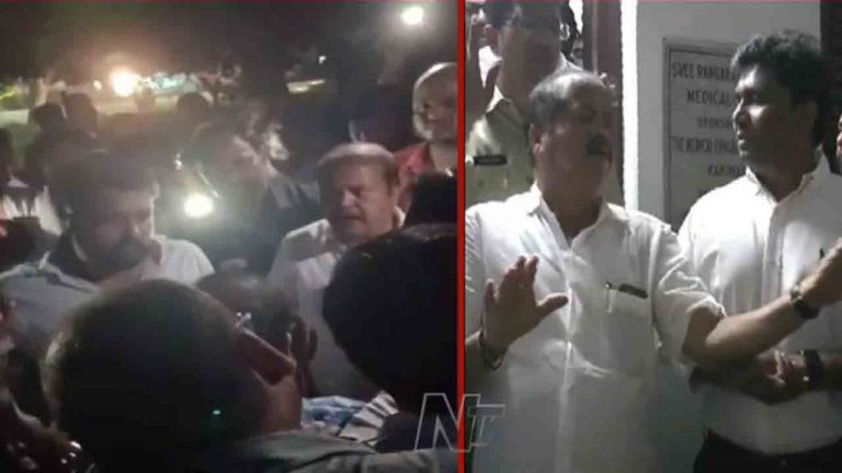 Pantham Nanaji: కంటతడి పెట్టుకున్న ఎమ్మెల్యే పంతం నానాజీ