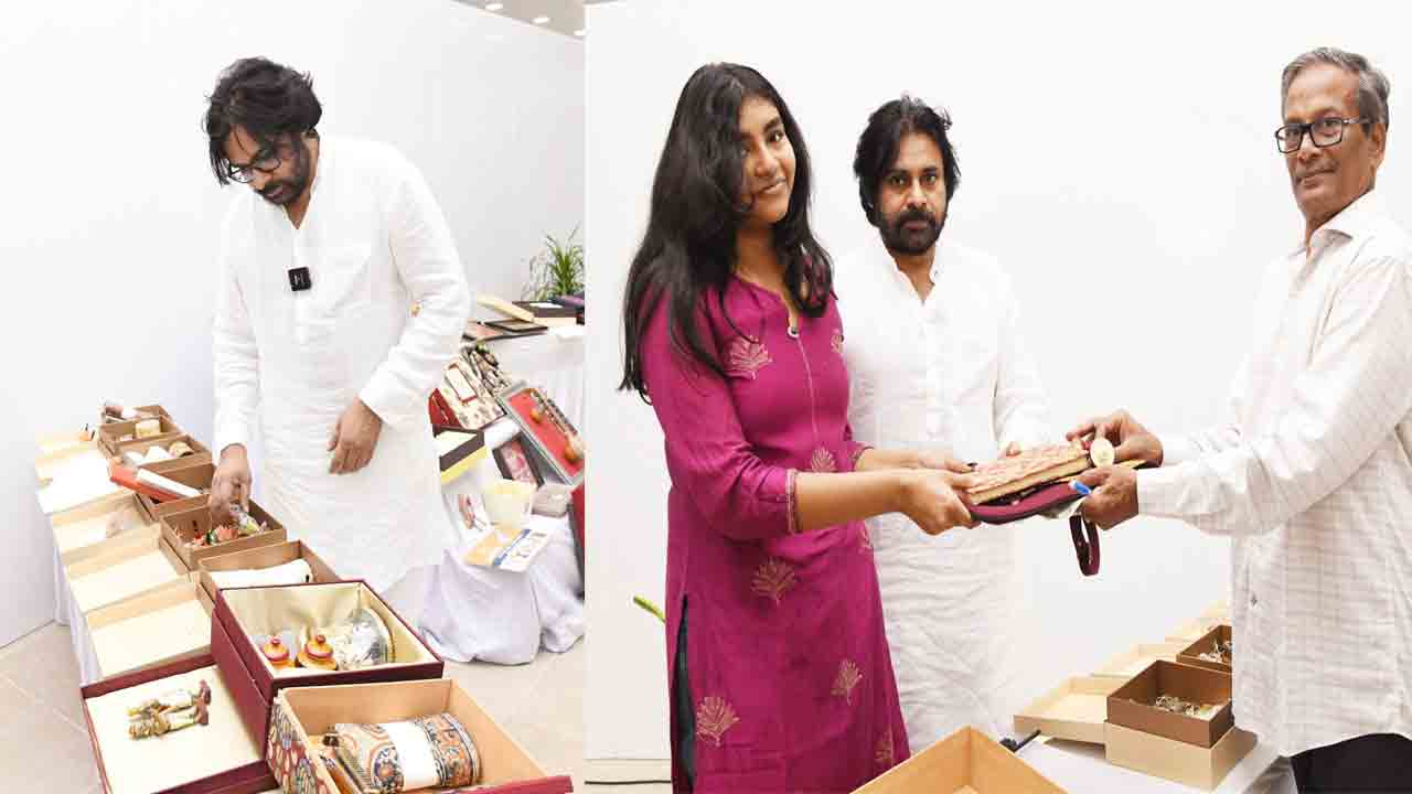 Deputy CM Pawan Kalyan: అతిథులకు జ్ఞాపికలుగా హస్త కళాకారుల కళాకృతులు.. పవన్‌ కీలక నిర్ణయం