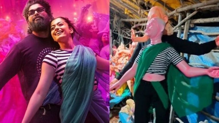 Viral: ఇలా తయారేంట్రా బాబు.. ‘పుష్ప-శ్రీవల్లి’ వినాయకుడంట చూశారా..?