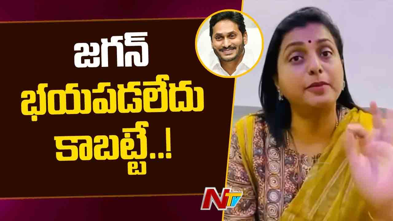 RK Roja: జగన్ దమ్ము, ధైర్యం రాష్ట్ర ప్రజలందరికీ తెలుసు..