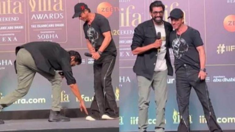 Rana Daggubati: మేం సౌత్ ఇండియన్స్ అంటూ.. షారుక్ కాళ్లు మొక్కిన రానా..(వీడియో)