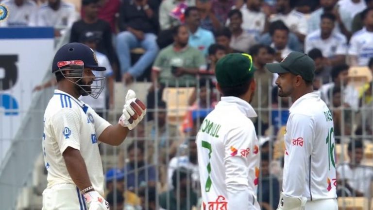 Rishabh Pant Angry: నన్నెందుకు కొడుతున్నారు.. బంగ్లా ప్లేయర్‌పై పంత్ ఆగ్రహం!