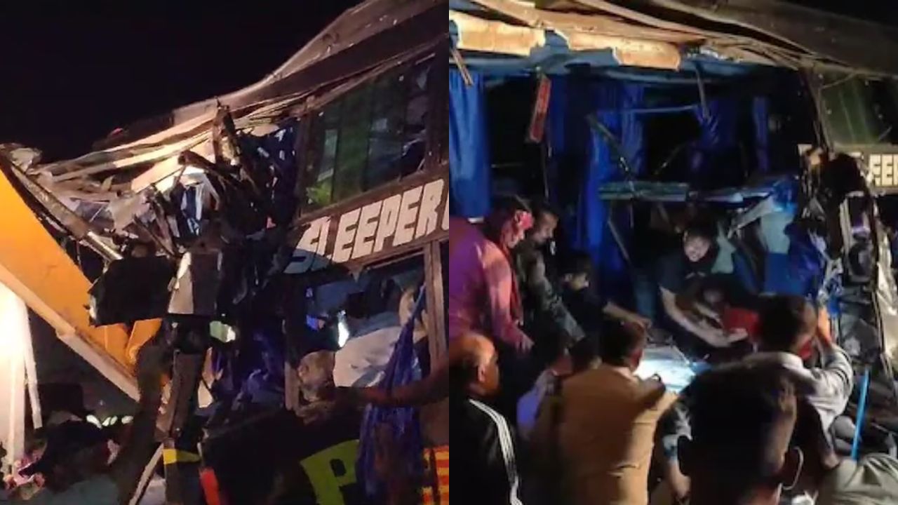 Road Accident: ఘోర ప్రమాదం.. ట్రక్కును ఢీకొన్న బస్సు.. తొమ్మిది మంది మృతి!