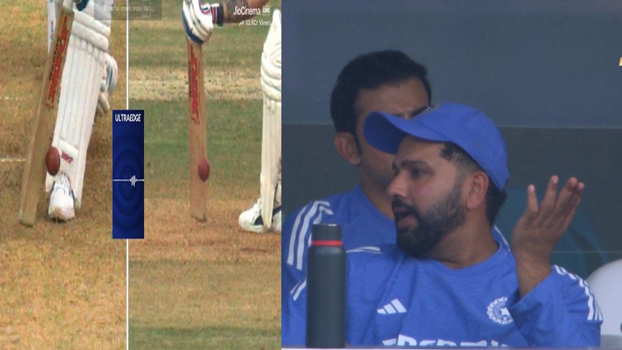 Rohit Reaction: నాటౌట్ అయినా పెవిలియన్⁭కు కోహ్లీ.. రోహిత్ ఎక్స్⁭ప్రెషన్స్ చూశారా..!