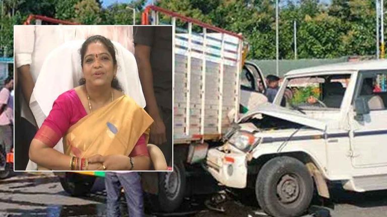 Minister Sandhyarani: ఏపీ మంత్రికి తృటిలో తప్పిన పెను ప్రమాదం.. ముగ్గురి పరిస్థితి విషమం..