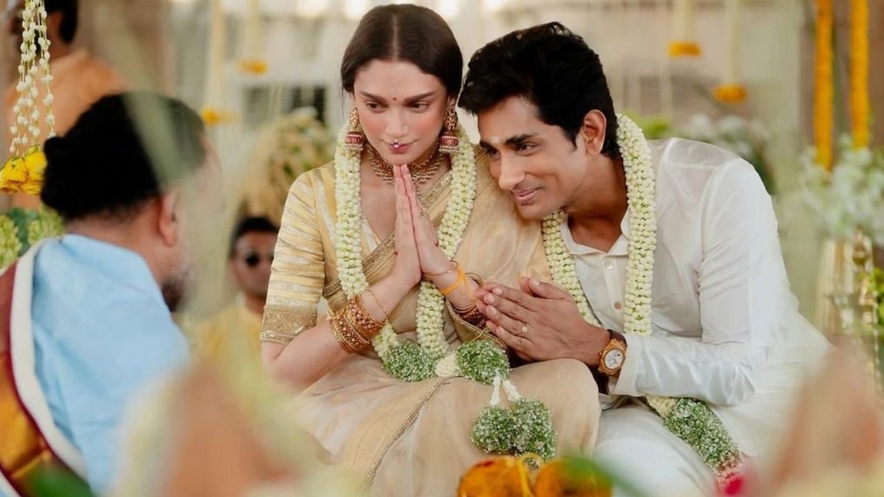 Siddharth-Adithi Rao Hydari: సైలెంట్‌గా పెళ్లిచేసుకున్న అదితి, సిద్ధార్థ్.. ఫోటోస్ వైరల్!