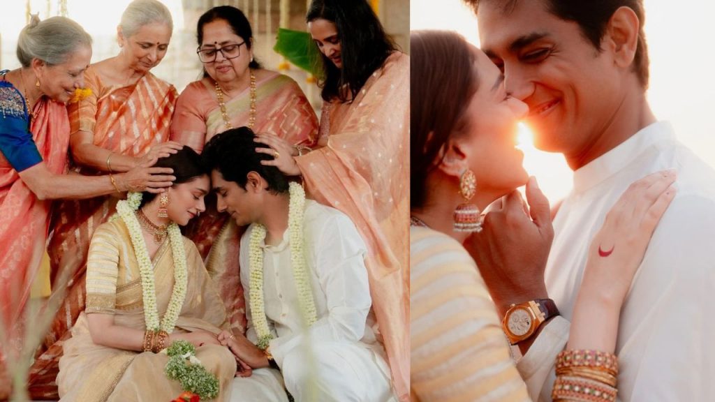 Siddharth, Adithi Rao Hydari Marriage