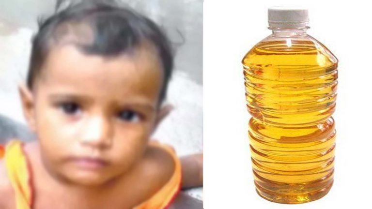 Vijayawada: మంచినీళ్లు అనుకుని యాసిడ్ తాగి చిన్నారి మృతి