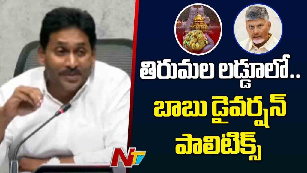 Ys Jagan On Tirumala Laddu