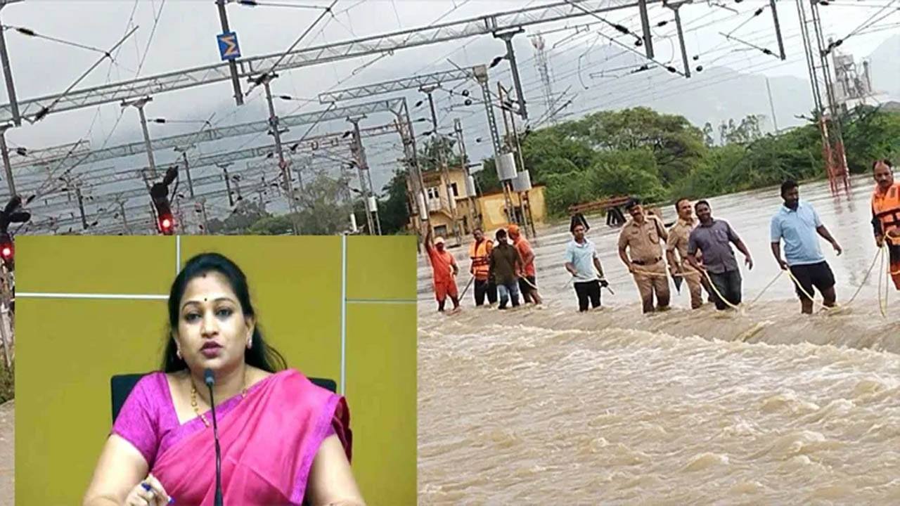 Vangalapudi Anita:  8 రోజులుగా కలెక్టరేట్లోనే సీఎం చంద్రబాబు… రేపటి నుంచి వరద నష్టంపై  అంచనా