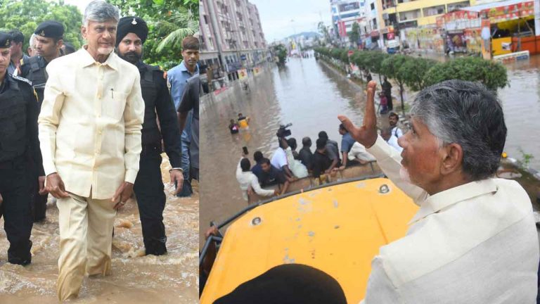 CM Chandrababu: వరద ప్రభావిత ప్రాంతాల్లో సీఎం పర్యటన.. అధికారుల తీరుపై తీవ్ర అసహనం..