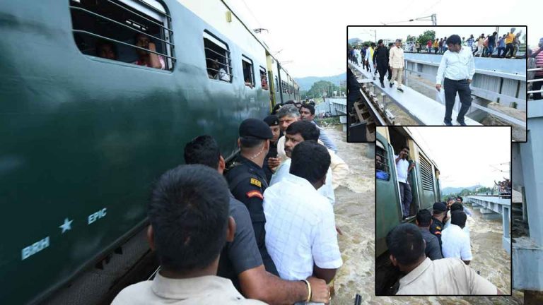 CM Chandrababu: ఏపీ సీఎంకు తృటిలో తప్పిన పెను ప్రమాదం.. రైలు దూసుకురావడంతో..
