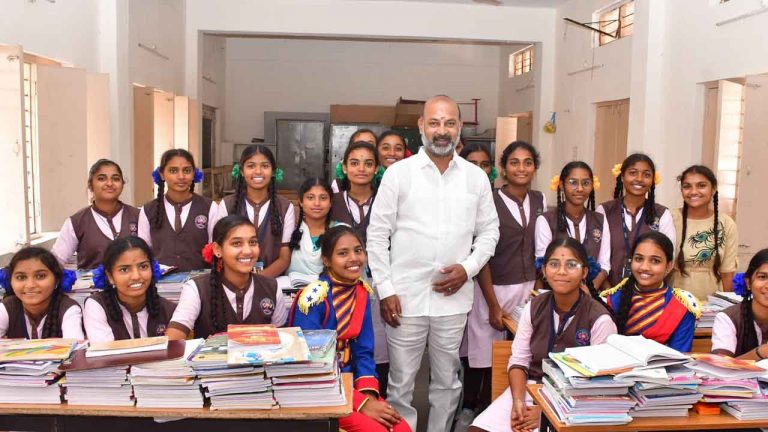 Bandi Sanjay : 2019లో ఏకలవ్య గురుకుల పాఠశాల ఏర్పాటు చేశాం