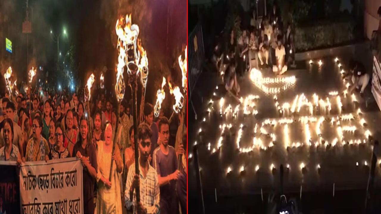 Lights Off Protest: టీఎంసీని వణిస్తున్న “లైట్ దేర్ బి జస్టిస్.. లెట్ దేర్ బీ జస్టిస్ ఉద్యమం”..