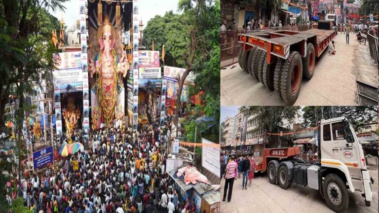 Khairatabad Ganesh: నిమజ్జనానికి సిద్ధమైన ఖైరతాబాద్ గణేశుడు.. భారీగా తరలివస్తున్న భక్తులు..!