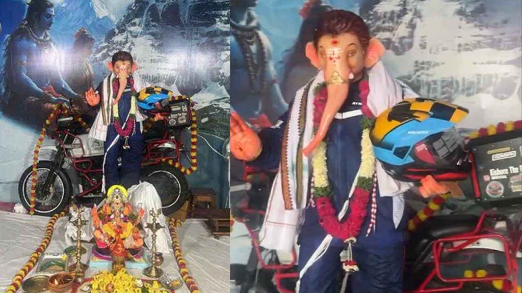 Ganesha As Biker