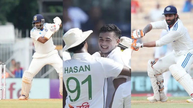 IND vs BAN Test: ముగిసిన భారత్ మొదటి ఇన్నింగ్స్.. 376 ఆలౌట్..