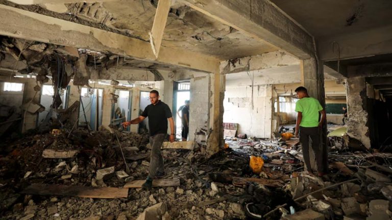 Israel-Hamas war: గాజా ఆశ్రయంపై ఇజ్రాయెల్ దాడి.. 22 మంది మృతి