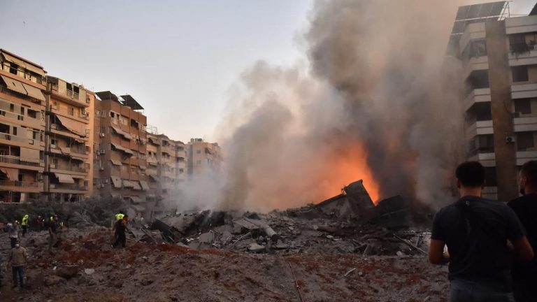 Israel-Hezbollah: హెజ్‌బొల్లా కేంద్ర కార్యాలయంపై బాంబుల వర్షం