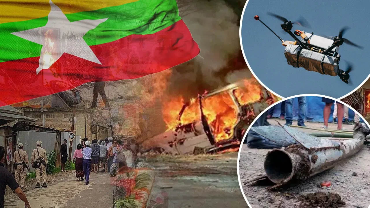 Manipur Violence: రాకెట్లు డ్రోన్లు ఎక్కడి నుంచి వచ్చాయి? .. మణిపూర్ హింసకు మయన్మార్ కారణమా?