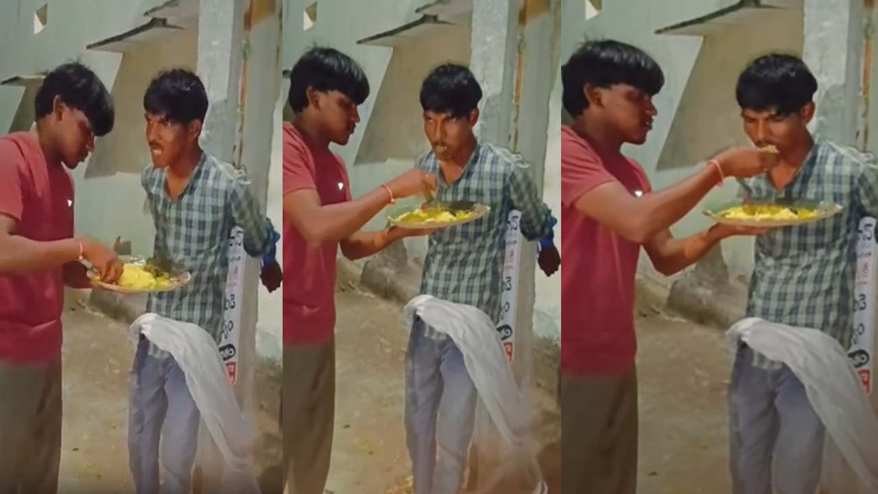 Sangareddy: ఆకలి అంటే దొంగకు అన్నం పెట్టారు.. సంక్రాంతి సినిమాకు మించిన సీన్‌