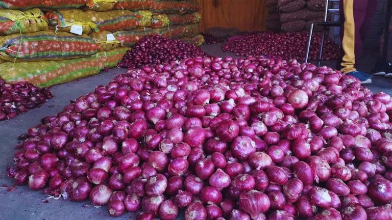 Onion Price: ఉల్లి రైతులు ఆగమాగం.. 5కే కిలో అంట..!