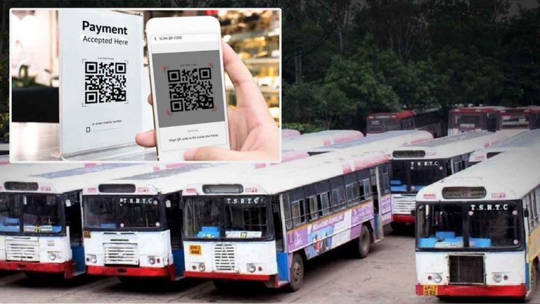 TGSRTC : ఇక నుండి ఆర్టీసీ బస్సుల్లో టికెట్ కోసం క్యూఆర్ కోడ్ పేమెంట్‌