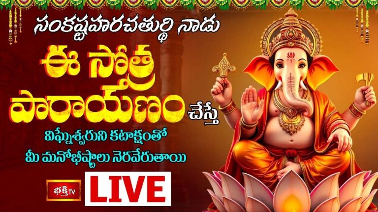 Sankashti Chaturthi: సంకష్టహరచతుర్థి నాడు ఈ స్తోత్ర పారాయణం చేస్తే మనోభీష్టాలు నెరవేరుతాయి