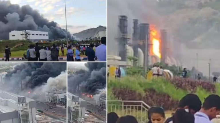 Tamil Nadu: తమిళనాడులో అగ్ని ప్రమాదం.. టాటా ఎలక్ట్రానిక్స్⁭లో భారీ పేలుడు..