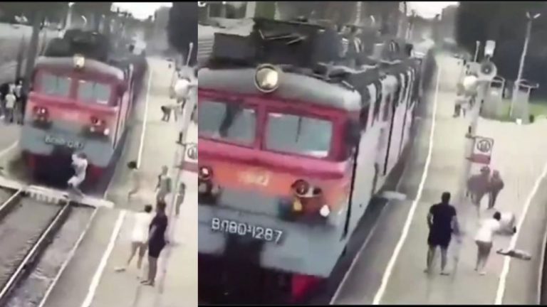 Train Incident: ఇంత నిర్లక్ష్యం అయితే ఎలా..? ఫోన్‌లో మాట్లాడుతూ రైలును ఢీకొన్న తల్లి, బిడ్డ..
