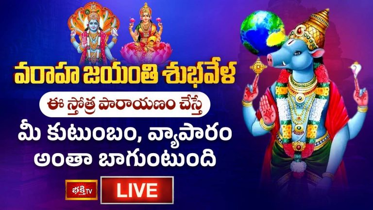 Varaha Jayanti: వరాహ జయంతి శుభవేళ ఈ స్తోత్ర పారాయణం చేస్తే మీ కుటుంబం,వ్యాపారం అంతా బాగుంటుంది