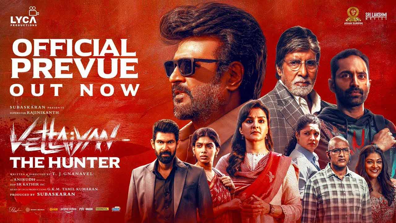 Vettaiyan-The Hunter: ‘వేట్టయన్’ ర‌జినీకాంత్‌ దిగాడు.. అంచనాలు రేపుతున్న ప్రివ్యూ వీడియో