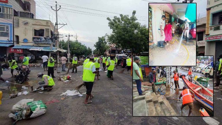 Vijayawada Floods: తగ్గిన వరద.. మొదలైన బురద క్లీనింగ్‌ పనులు..