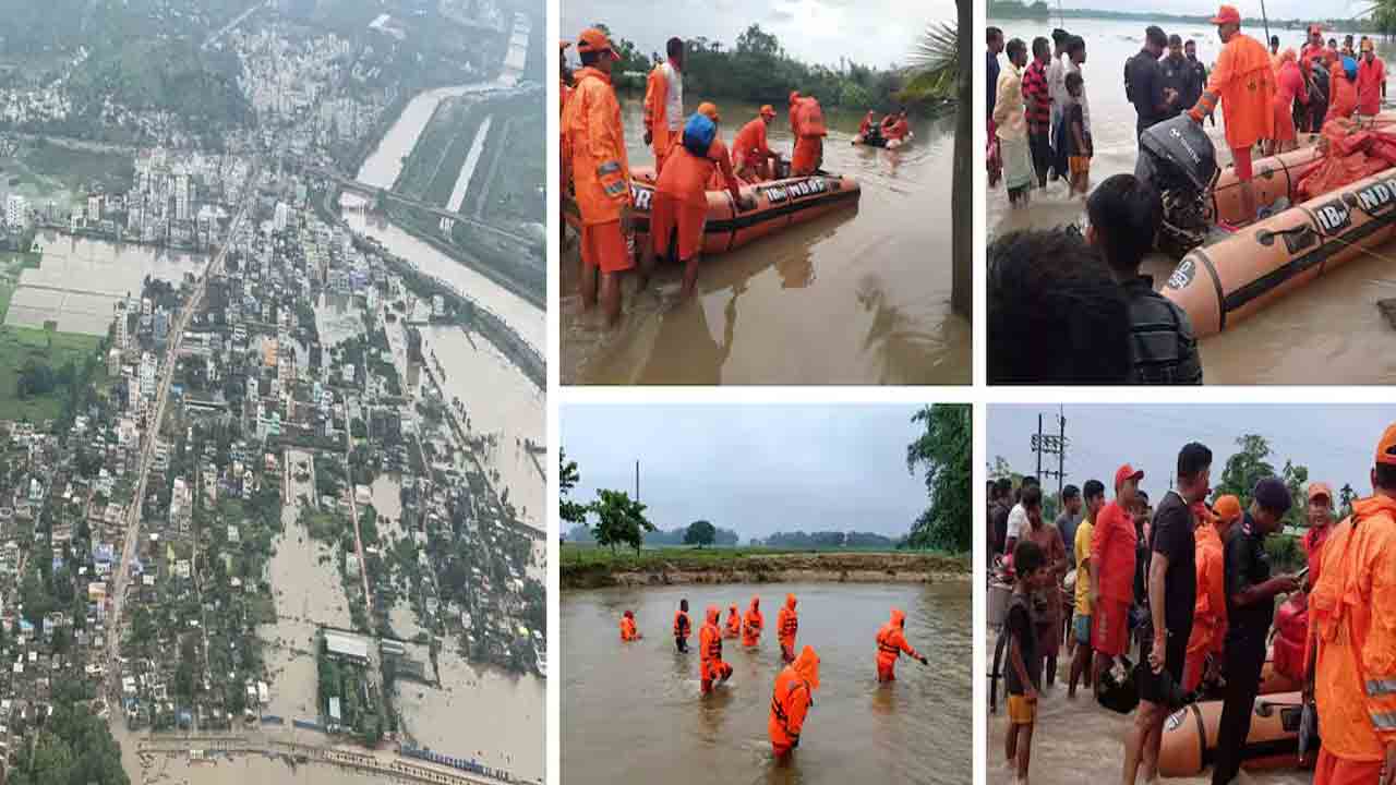 Rescue Operation in Vijayawada: బెజవాడలో కొనసాగుతున్న రెస్క్యూ ఆపరేషన్స్.. ఎన్టీటీపీఎస్⁭లో ఆగిన విద్యుత్ ఉత్పత్తి..!