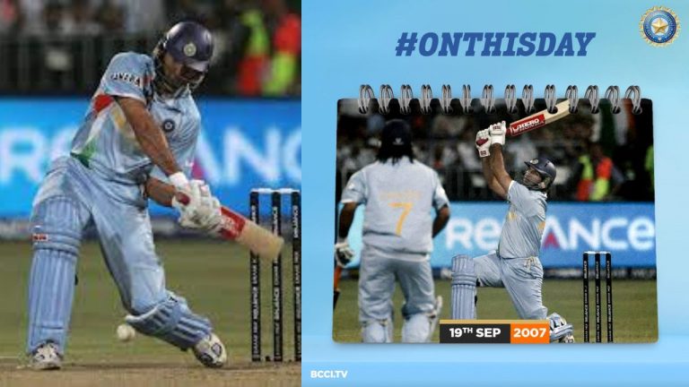 Yuvraj Singh: 6 బంతుల్లో 6 సిక్సర్లు.. నేటితో యువీ విధ్వంసానికి 17 ఏళ్లు..