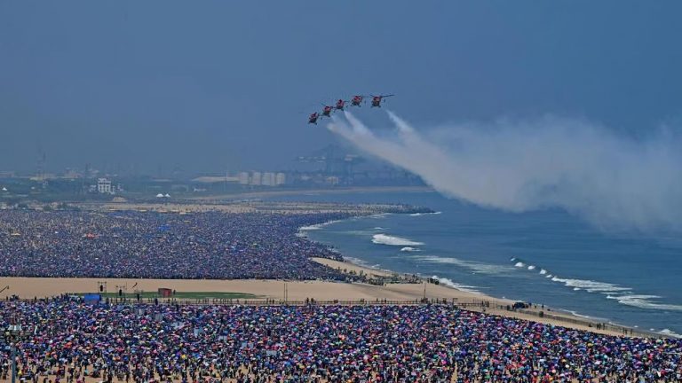 Chennai Air Show: చెన్నైలో ఎయిర్ షో వివాదం.. అధికార- విపక్షాల మధ్య మాటల యుద్ధం..!