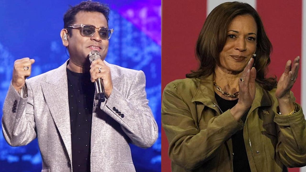 AR Rahman- Kamala Harris: కమలా హారిస్‌ ఎన్నికల ప్రచార సభకు ఏఆర్‌ రెహమాన్‌ వీడియో