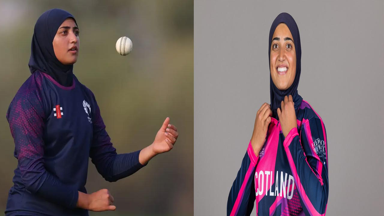 ICC Womens T20: అరుదైన దృశ్యం.. హిజాబ్ ధరించి గేమ్⁭లో పాల్గొన్న క్రీడాకారిణి