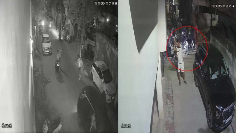 Ahmedabad: అర్ధరాత్రి రెచ్చిపోయిన అల్లరిమూకలు.. కార్లు, బైకులు ధ్వంసం