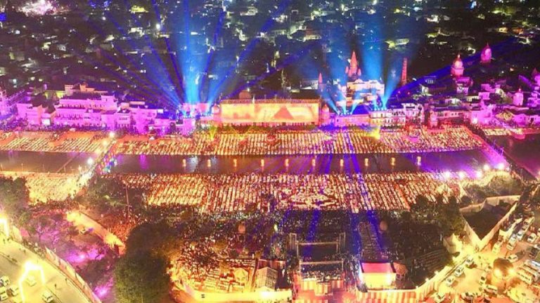 Ayodhya: అయోధ్యలో 25 లక్షలకు పైగా దీపాల అద్భుత దృశ్యం.. రెండు  గిన్నిస్ రికార్డులు