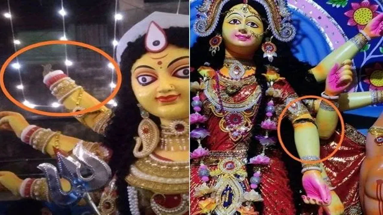 Durgama Idols Destroyed: ఘోరం.. దుర్గామాత విగ్రహాలు ధ్వంసం.. ఎక్కడంటే?