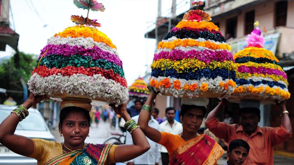 Bathukamma Tangedu Flowers