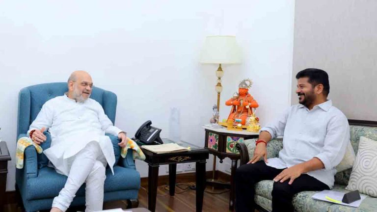 CM Revanth Reddy: వ‌ర‌ద న‌ష్టం ప‌నుల‌కు రూ.11,713.49 కోట్లు విడుద‌ల చేయండి.. అమిత్‌షాకు సీఎం వినతి