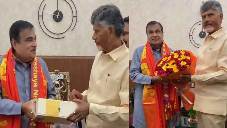 Chandrababu Meets Nitin Gadkari: నితిన్‌ గడ్కరీతో సీఎం చంద్రబాబు భేటీ.. అమరావతికి అన్ని జిల్లాల నుంచి కనెక్టివిటీ..!