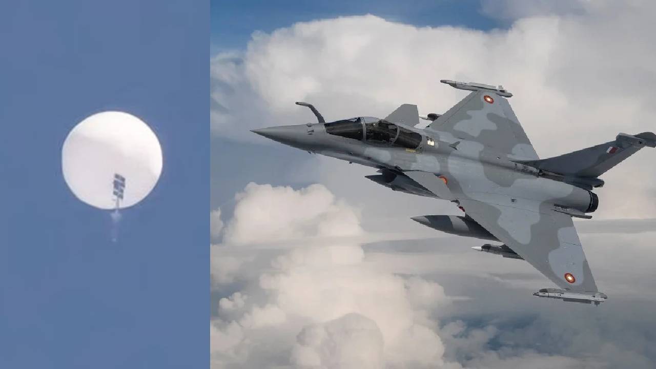 Indian Air Force: “చైనా స్పై బెలూన్” లాంటి లక్ష్యాన్ని కూల్చేసిన రాఫెల్ ఫైటర్ జెట్స్..