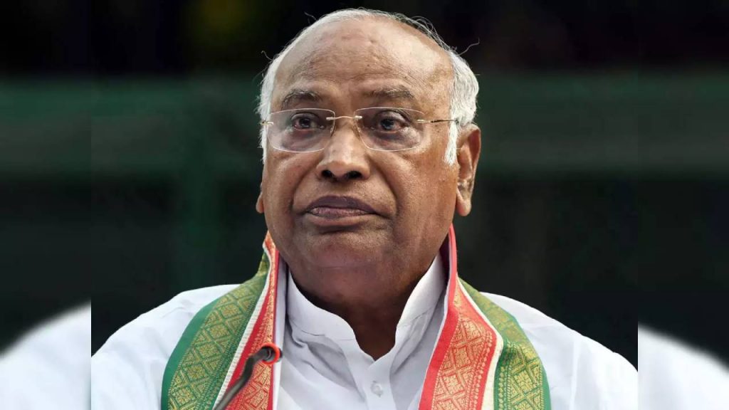 Congress Chief Mallikarjun Kharge