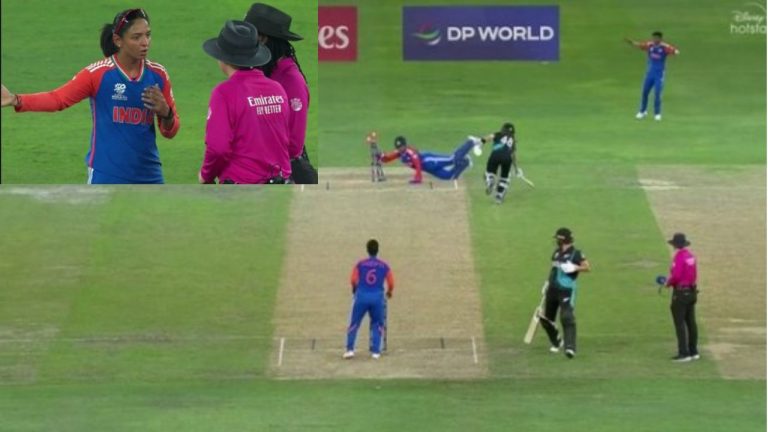 Harmanpreet Kaur: అంపైర్‌ నిర్ణయంపై కెప్టెన్‌ హర్మన్‌ప్రీత్ కౌర్ ఫైర్..(వీడియో)