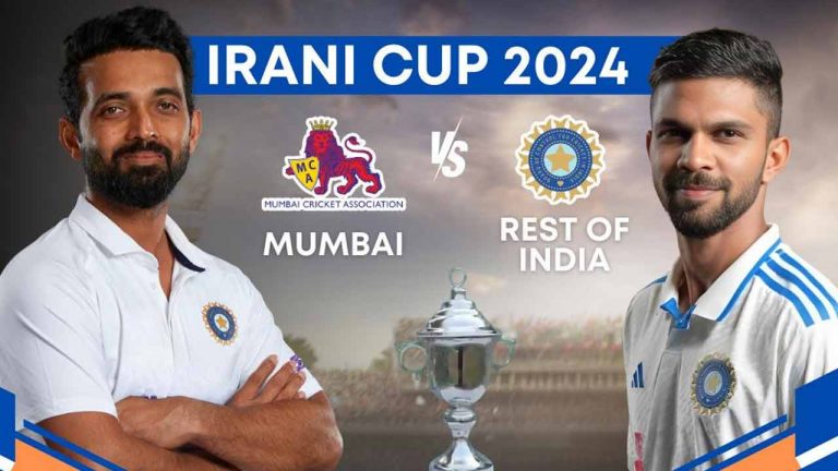 Irani Cup 2024: మ్యాచ్ డ్రా అయినా.. ఛాంపియన్‌గా నిలిచిన ముంబై