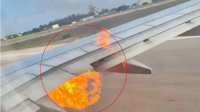 Italy: తప్పిన విమాన ప్రమాదం.. మంటలు చెలరేగగానే కిందకు దిగేసిన ప్రయాణికులు